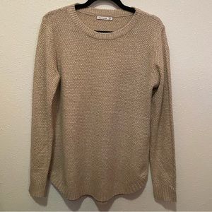 PINK CLOVER textured knit sweater. Size M.